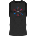 Lockwood Lions <span class="pdp-name-mascot">Lockwood Lions</span> BSN SPORTS Men's Sleeveless Compression Top Front Thumbnail