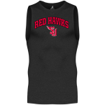 Simpson University Red Hawks <span class="pdp-name-mascot">Simpson Red Hawks</span> BSN SPORTS Men's Sleeveless Compression Top Front Thumbnail