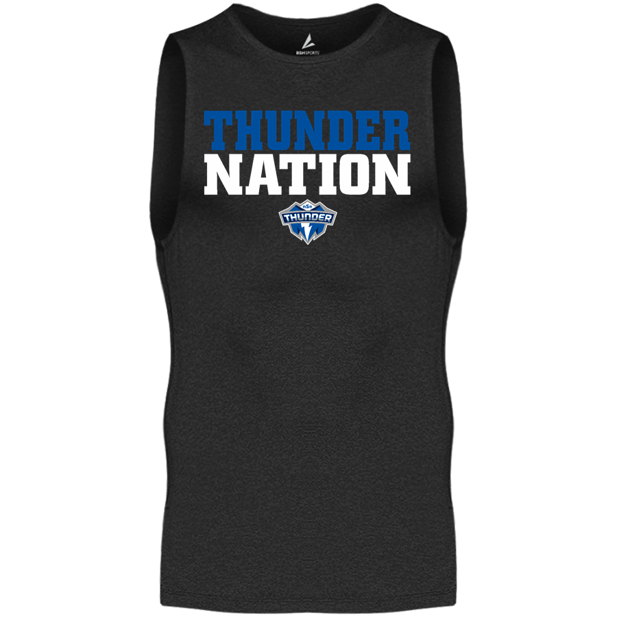 Mount St. Mary Academy believe in the boom <span class="pdp-name-mascot">Mount Saint Mary Academy Thunder</span> BSN SPORTS Men's Sleeveless Compression Top