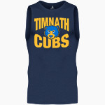 Timnath High School Cubs BSN SPORTS Men's Sleeveless Compression Top Front Thumbnail