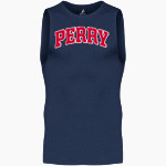 PERRY HIGH SCHOOL COMMODORES <span class="pdp-name-mascot">PERRY COMMODORES</span> BSN SPORTS Men's Sleeveless Compression Top Front Thumbnail