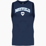 Mayfield Junior School Mustangs Online Store BSN SPORTS Men's Sleeveless Compression Top Front Thumbnail