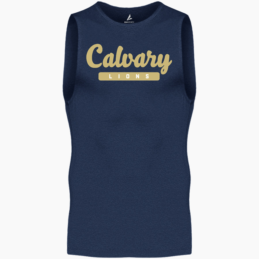Calvary Lions BSN SPORTS Men's Sleeveless Compression Top