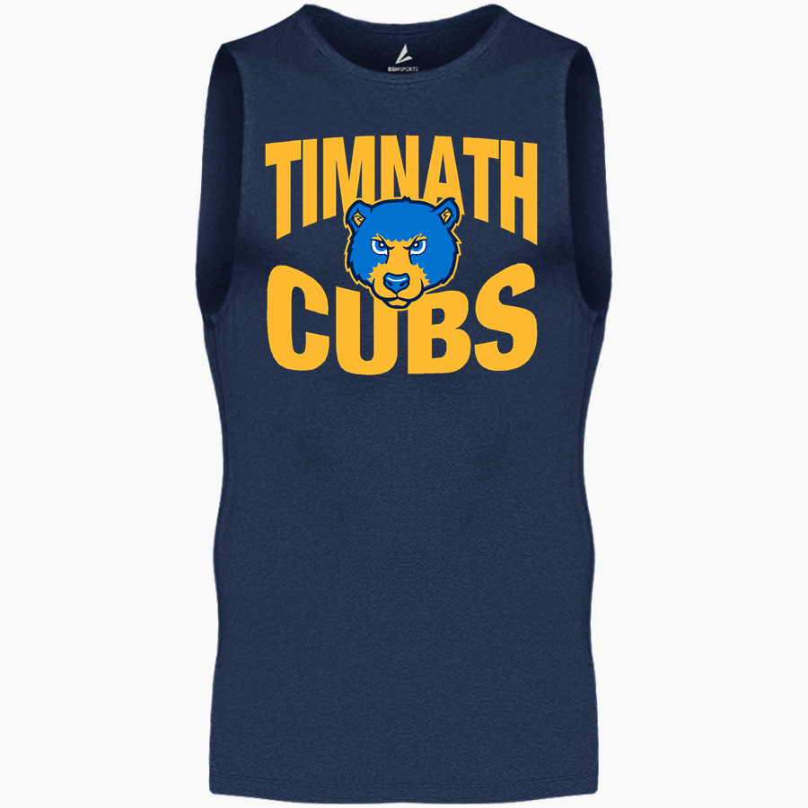 Timnath High School Cubs BSN SPORTS Men's Sleeveless Compression Top