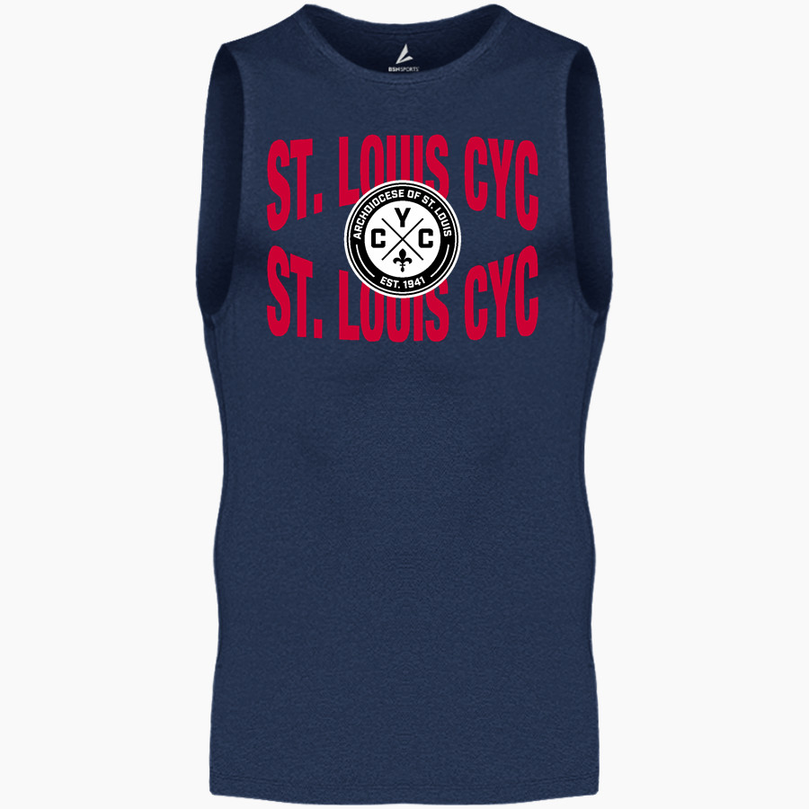 St. Louis CYC St. Louis CYC BSN SPORTS Men's Sleeveless Compression Top