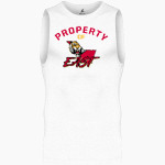 EAST IBERVILLE HIGH SCHOOL TIGERS <span class="pdp-name-mascot">EAST IBERVILLE TIGERS</span> BSN SPORTS Men's Sleeveless Compression Top Front Thumbnail