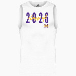 Miles Golden Bears BSN SPORTS Men's Sleeveless Compression Top Front Thumbnail