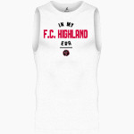 F.C. HIGHLAND F.C. HIGHLAND BSN SPORTS Men's Sleeveless Compression Top Front Thumbnail