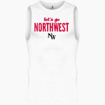 Northwest Mounties BSN SPORTS Men's Sleeveless Compression Top Front Thumbnail