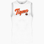 Armada Tigers official sideline store BSN SPORTS Men's Sleeveless Compression Top Front Thumbnail