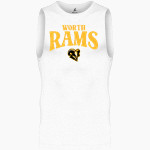 Worth Rams BSN SPORTS Men's Sleeveless Compression Top Front Thumbnail