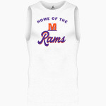 McDonough Rams BSN SPORTS Men's Sleeveless Compression Top Front Thumbnail