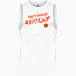 SOUTH HADLEY HIGH SCHOOL TIGERS BSN SPORTS Men's Sleeveless Compression Top Front Thumbnail