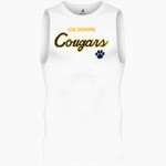 Goldsboro Cougars <span class="pdp-name-mascot">Goldsboro Cougars</span> BSN SPORTS Men's Sleeveless Compression Top Front Thumbnail