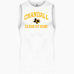 CRANDALL HIGH SCHOOL PIRATES BSN SPORTS Men's Sleeveless Compression Top Front Thumbnail