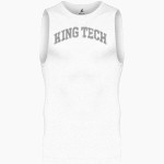 King Tech High School Online Apparel Store <span class="pdp-name-mascot">King Tech High School</span> BSN SPORTS Men's Sleeveless Compression Top Front Thumbnail
