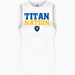 CONFLUENCE PREPARATORY ACADEMY TITANS BSN SPORTS Men's Sleeveless Compression Top Front Thumbnail