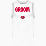 GROOM HIGH SCHOOL TIGERS BSN SPORTS Men's Sleeveless Compression Top Front Thumbnail