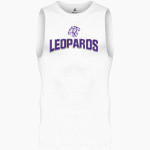 MATTIE T BLOUNT HIGH SCHOOL LEOPARDS <span class="pdp-name-mascot">MATTIE T BLOUNT LEOPARDS</span> BSN SPORTS Men's Sleeveless Compression Top Front Thumbnail