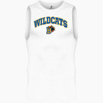 Brawley Union Wildcats <span class="pdp-name-mascot">Brawley Union Wildcats</span> BSN SPORTS Men's Sleeveless Compression Top Front Thumbnail