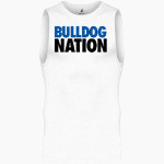 Woodburn Bulldogs <span class="pdp-name-mascot">Woodburn Bulldogs</span> BSN SPORTS Men's Sleeveless Compression Top Front Thumbnail