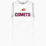 NORTHERN MICHIGAN CHRISTIAN HS COMETS <span class="pdp-name-mascot">NORTHERN MICHIGAN CHRISTIAN COMETS</span> BSN SPORTS Men's Sleeveless Compression Top Front Thumbnail