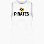 CRANDALL HIGH SCHOOL PIRATES <span class="pdp-name-mascot">CRANDALL PIRATES</span> BSN SPORTS Men's Sleeveless Compression Top Front Thumbnail