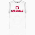 OSBORNE HIGH SCHOOL CARDINALS <span class="pdp-name-mascot">OSBORNE CARDINALS</span> BSN SPORTS Men's Sleeveless Compression Top Front Thumbnail