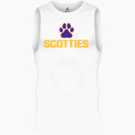Ballston Spa Scotties The Official Online Store BSN SPORTS Men's Sleeveless Compression Top Front Thumbnail