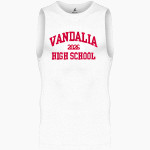 VANDALIA HIGH SCHOOL VANDALS BSN SPORTS Men's Sleeveless Compression Top Front Thumbnail