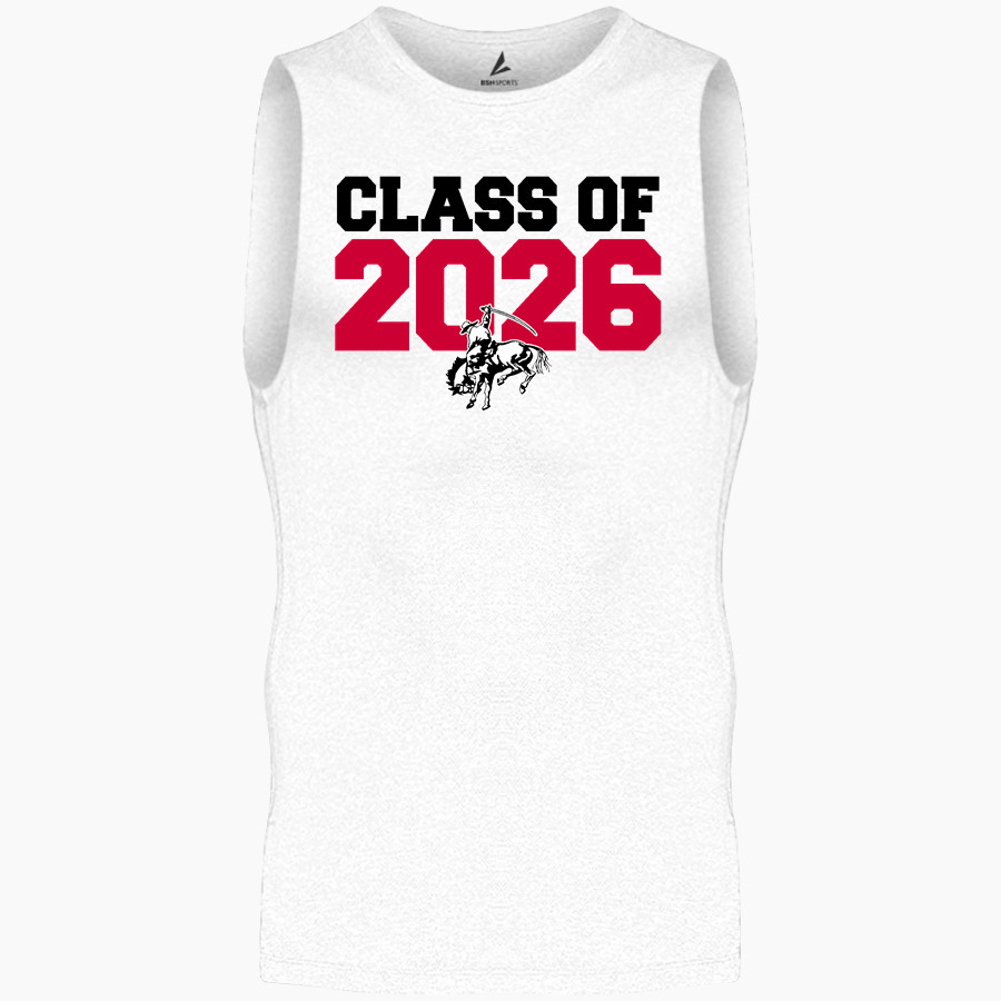 ROEPER HIGH SCHOOL ROUGHRIDERS <span class="pdp-name-mascot">ROEPER ROUGHRIDERS</span> BSN SPORTS Men's Sleeveless Compression Top