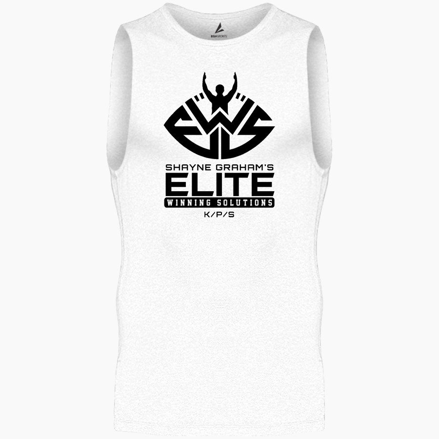 SHAYNE GRAHAM'S ELITE WINNING SOLUTIONS BSN SPORTS Men's Sleeveless Compression Top