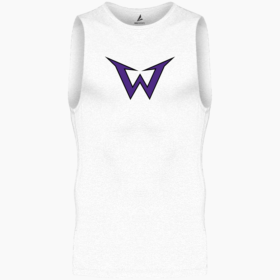 Warrenton Warriors BSN SPORTS Men's Sleeveless Compression Top