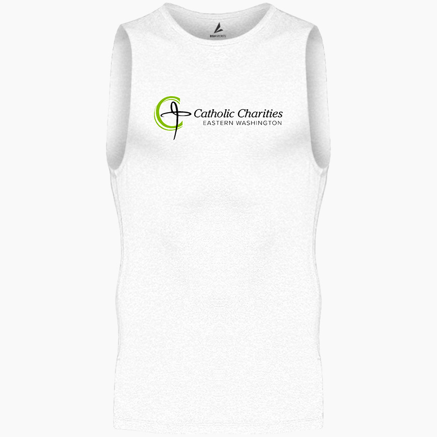 Catholic Charities of Eastern WA Catholic Charities BSN SPORTS Men's Sleeveless Compression Top