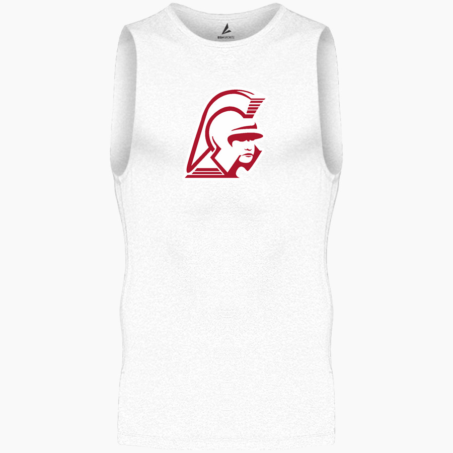 Center Grove Trojans <span class="pdp-name-mascot">Center Grove Trojans</span> BSN SPORTS Men's Sleeveless Compression Top
