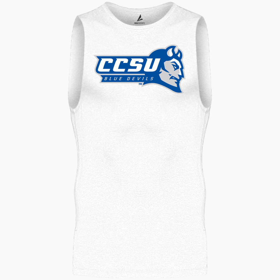 CCSU Blue Devils BSN SPORTS Men's Sleeveless Compression Top