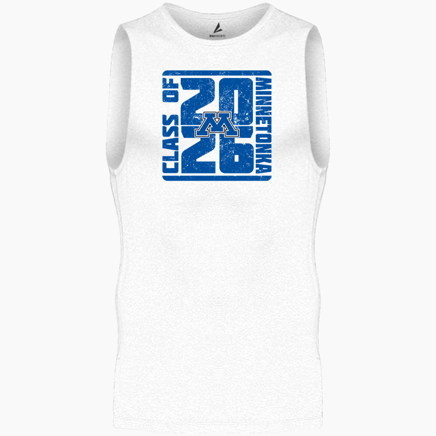 Minnetonka Skippers <span class="pdp-name-mascot">Minnetonka Skippers</span> BSN SPORTS Men's Sleeveless Compression Top