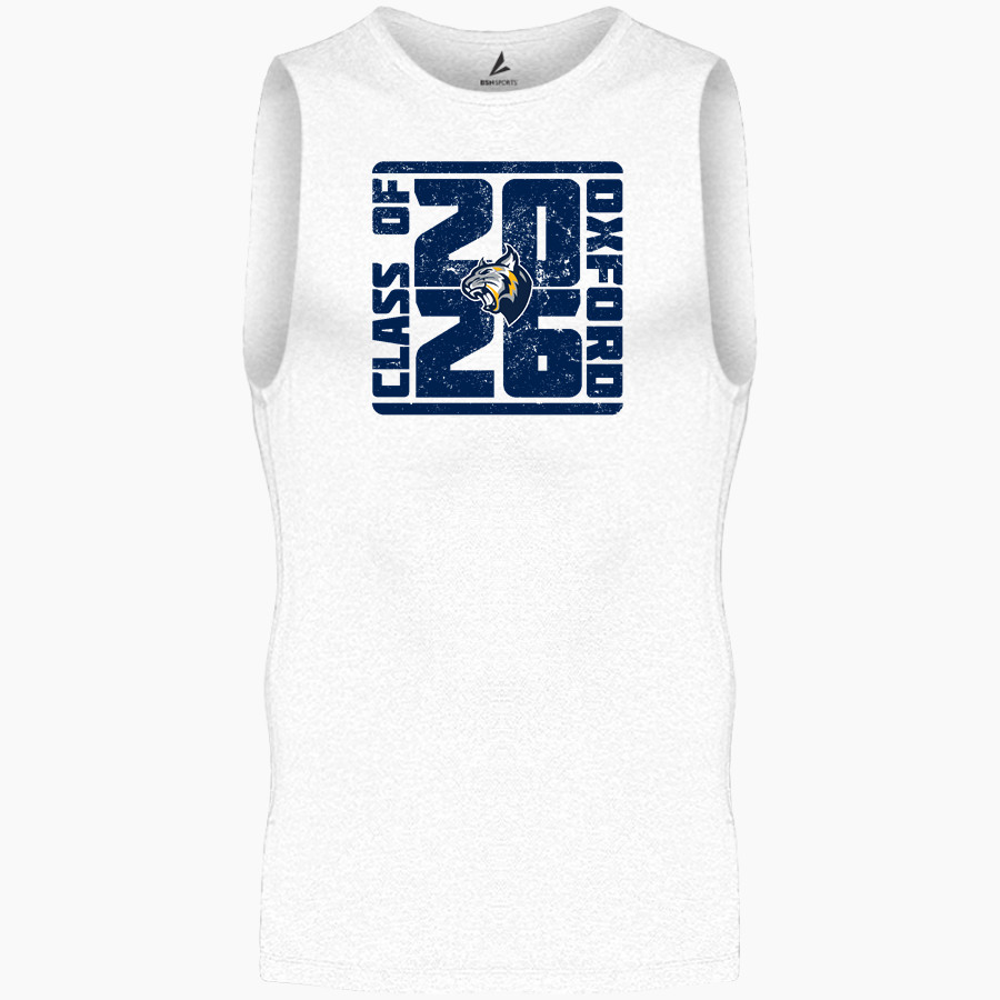 Oxford Wildcats <span class="pdp-name-mascot">Oxford Wildcats</span> BSN SPORTS Men's Sleeveless Compression Top