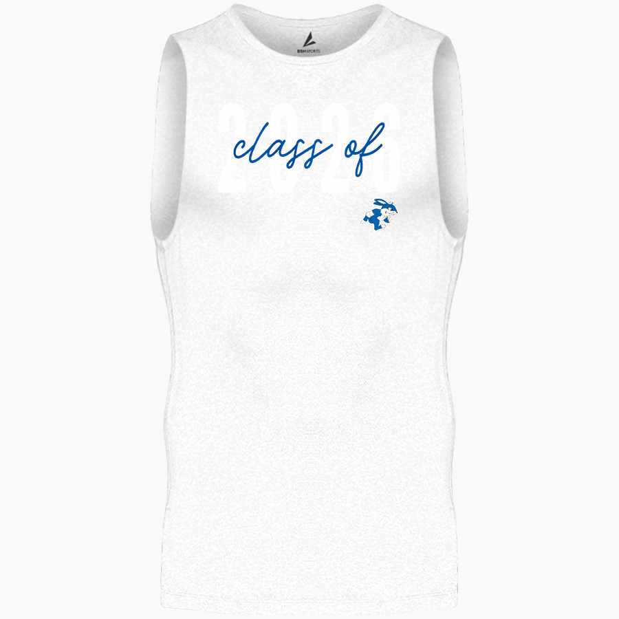 Kansas Jackrabbits BSN SPORTS Men's Sleeveless Compression Top