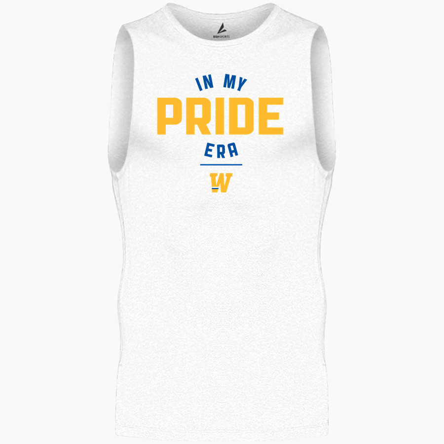 Widener University Pride Online Store BSN SPORTS Men's Sleeveless Compression Top