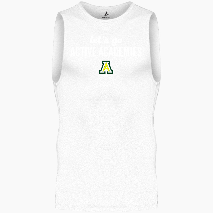 Active Academies Active Academy <span class="pdp-name-mascot">Active Academy</span> BSN SPORTS Men's Sleeveless Compression Top