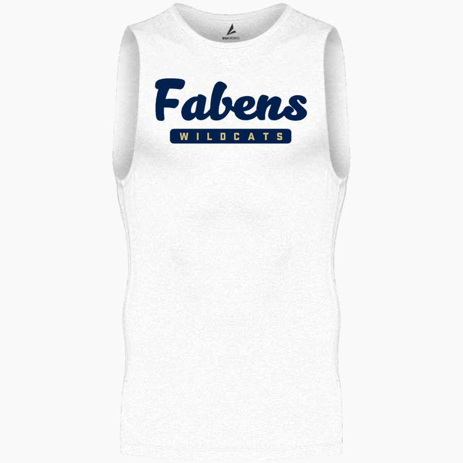 Fabens Wildcats BSN SPORTS Men's Sleeveless Compression Top