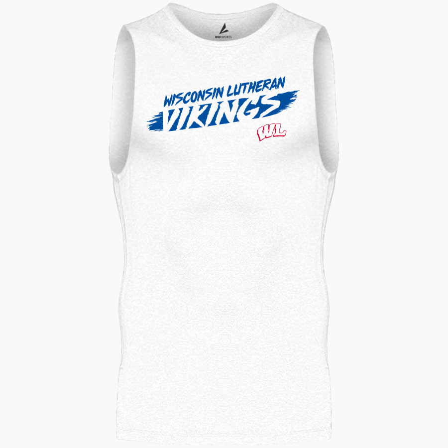 Wisconsin Lutheran Vikings BSN SPORTS Men's Sleeveless Compression Top