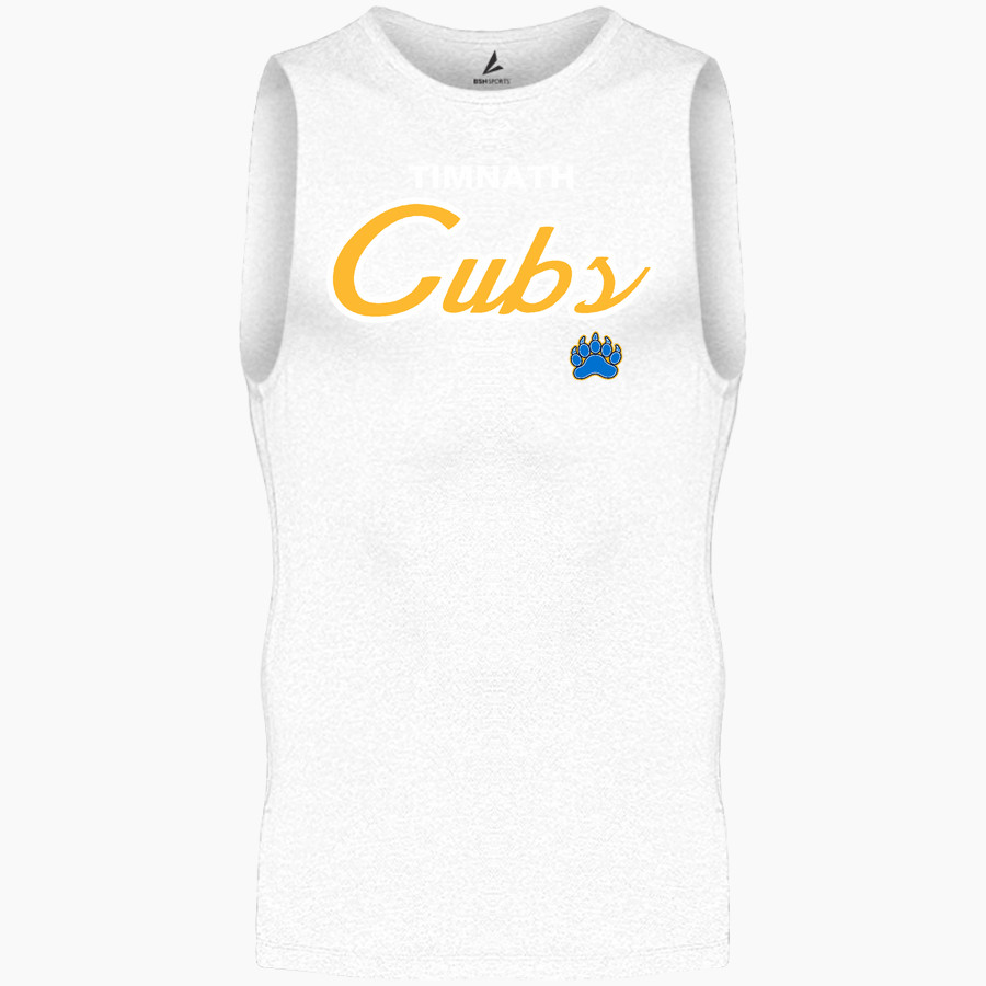 Timnath High School Cubs BSN SPORTS Men's Sleeveless Compression Top
