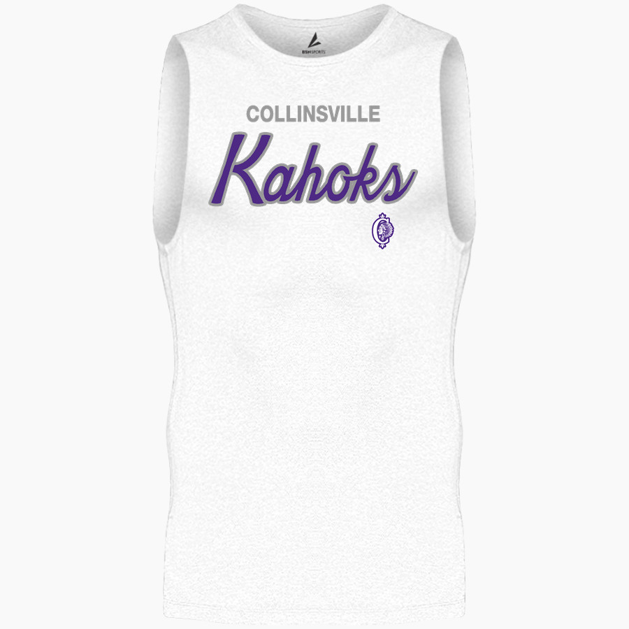 Collinsville Kahoks BSN SPORTS Men's Sleeveless Compression Top