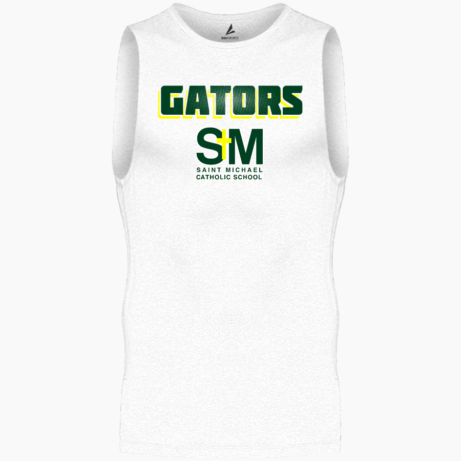 St. Michael Gators BSN SPORTS Men's Sleeveless Compression Top