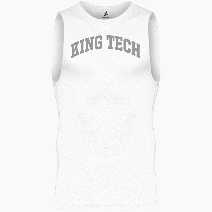 King Tech High School Online Apparel Store <span class="pdp-name-mascot">King Tech High School</span> BSN SPORTS Men's Sleeveless Compression Top