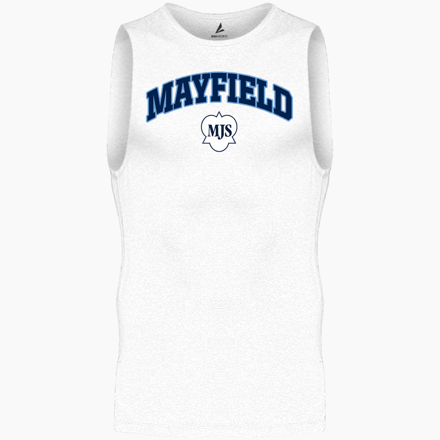 Mayfield Junior School Mustangs Online Store BSN SPORTS Men's Sleeveless Compression Top