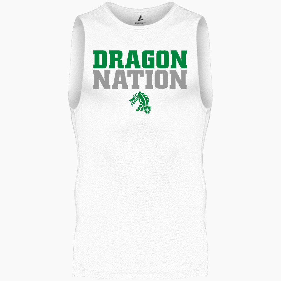 St. Mary's Dragons BSN SPORTS Men's Sleeveless Compression Top