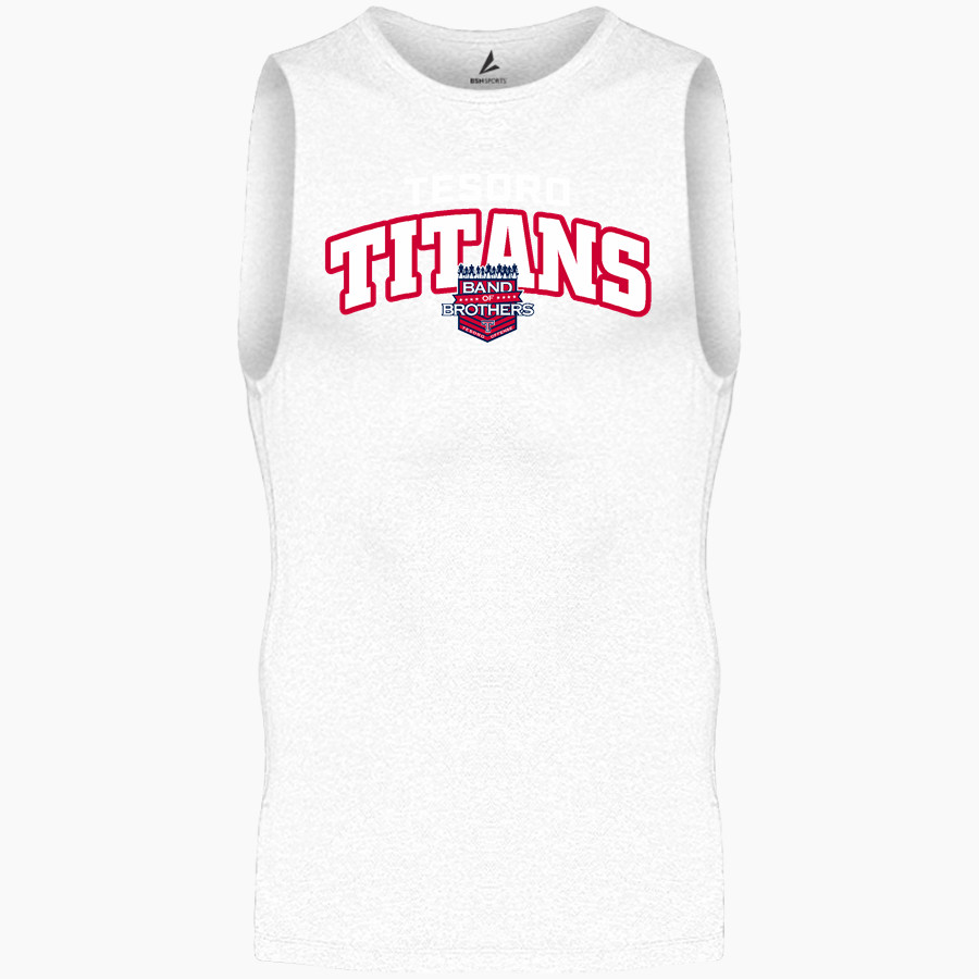 Tesoro Titans BSN SPORTS Men's Sleeveless Compression Top